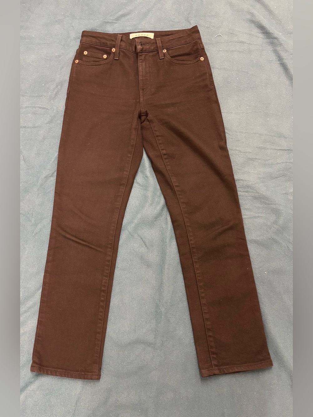 Trave black Straight-Leg Jeans